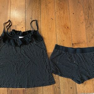 Cute polka dot PJ set